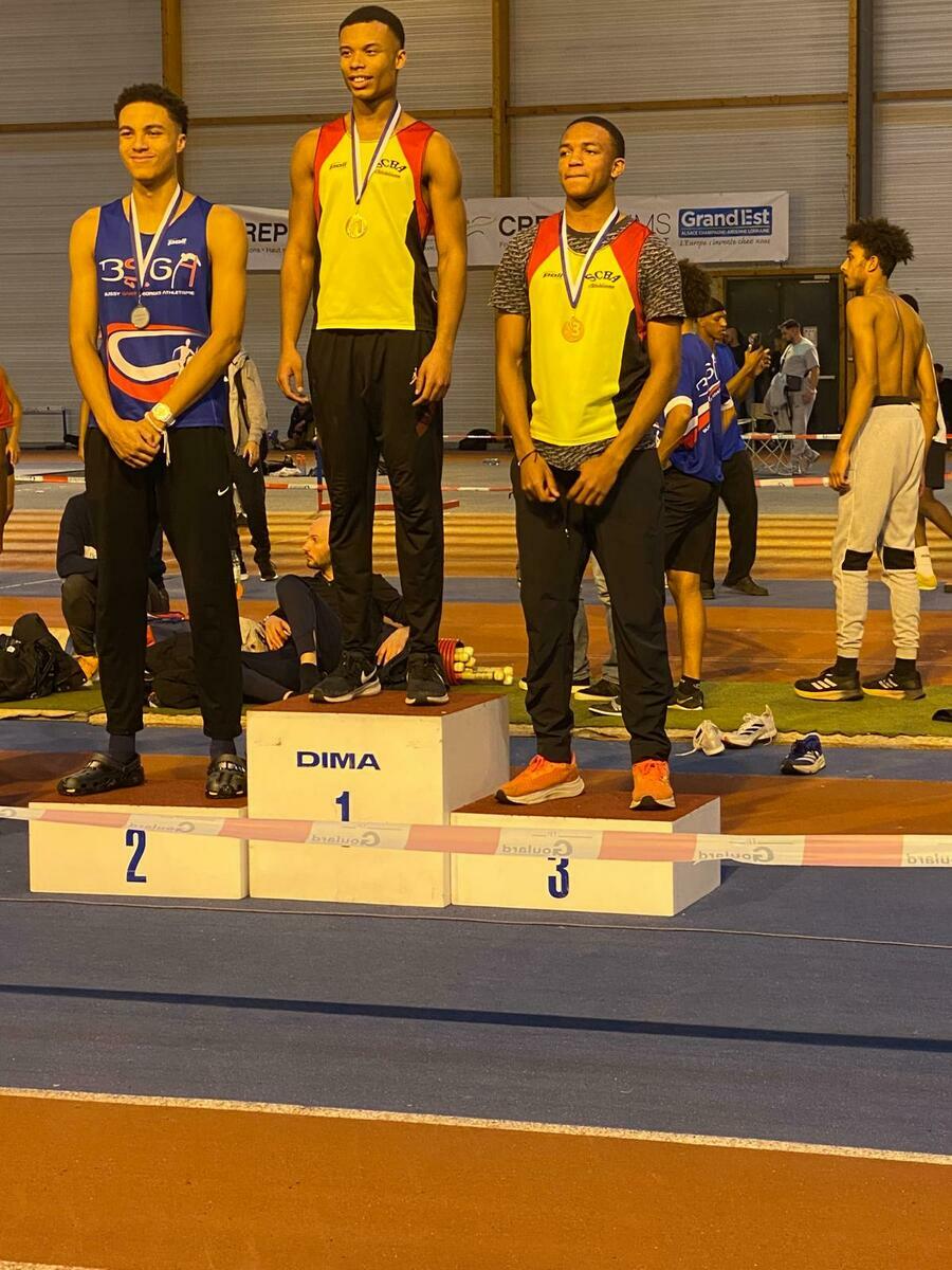 Championnats Départementaux en Salle 2025 : le SCBA Sénart Brie Athlétisme à l’honneur