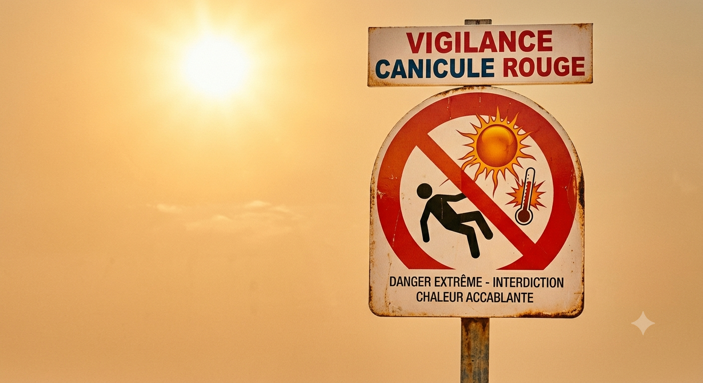🚨Vigilance rouge : canicule extrême 🚨